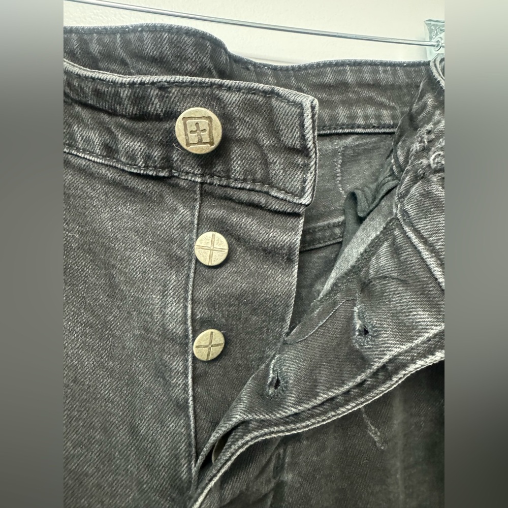 Ksubi Van Winkle Black Distressed Denim Skinny Jeans Men’s 36 Made in Turkey F - Picture 7 of 15